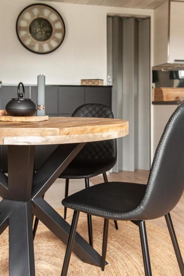 Prachtige Chalet Wabi Sabi Aan Het Water! Geel Exteriér fotografie